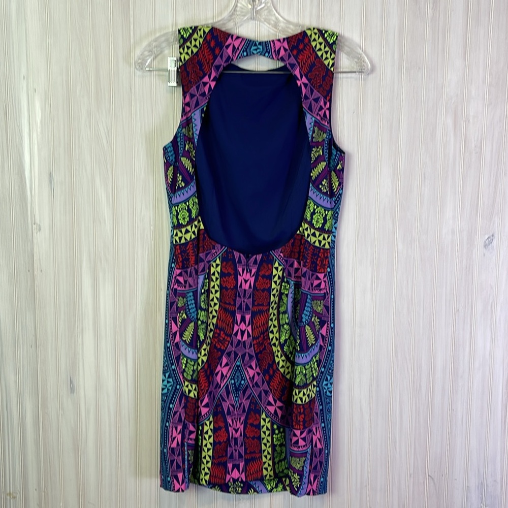 MARA HOFFMAN OPEN BACK PRINTED MINI DRESS 8 - Picture 5 of 5